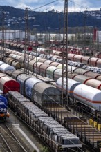 The Hagen-Vorhalle marshalling yard, one of the 9 largest in Germany, is located on the