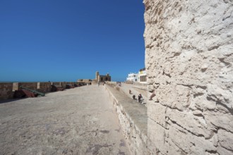 Fortress wall with cannons in the port city, city, tourism, travel, holiday, city trip, city trip,