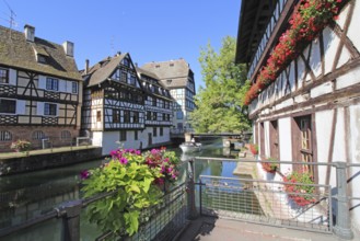 La Petite France, historic old town district of Strasbourg