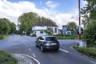 Green border, Siebengewald-Gaesdonck border crossing, south of Goch, without controls, between the