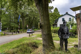 The so-called Green Border, at the former border crossing Grenzweg near Straelen-Kastanienburg and