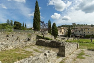 Vaison-la-Romaine. Archaeological site of La Villasse. Vaucluse. Provence-Alpes-Côte d'Azur. France