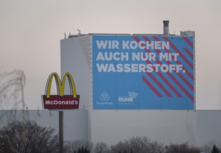 Thyssenkrupp Steel Europe AG Bochum plant, advertising for hydrogen as an energy source, joint