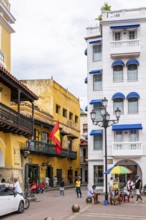 Plaza de los Coches, Cartagena, Colombia, South America