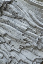 Rock formations, Alcantara gorge, Castiglione di Sicilia, Sicily, Italy, Europe