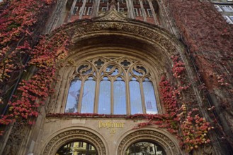 Europe, Germany, Hamburg, Rotherbaum, architecture, facade post office building, former