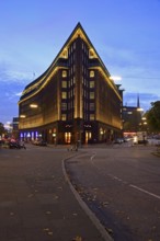 Europe, Germany, Hamburg, City, Kontorhausviertel, Chilehaus, clinker brick facade, built 1922 to