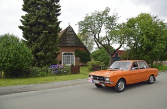 Europe, Germany, Lower Saxony, Lower Elbe Classics, Oldtimer Tour, VW K 70 L, Year 1972, Europe