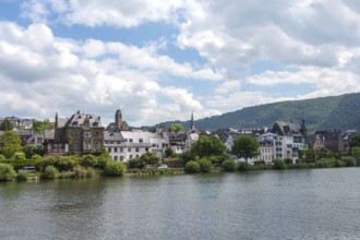 View of Traben-Trabach, Trabach district, Rhineland-Palatinate, Germany, Europe