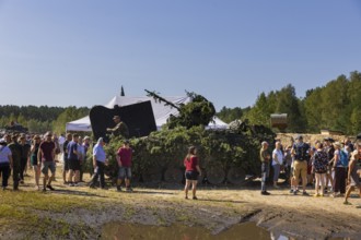 The Oberlausitz military training area opened its Tor tor to thousands of visitors for the Open Day