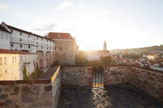 Viewpoint at Ceský Krumlov Castle