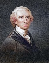 Charles Carroll of Carrollton, 1737 to 1832, American Statesman and Founding Father Signer of the