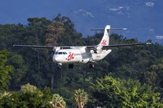 A Clic ATR 72-600 aircraft with registration HK-5322 at Enrique Olaya Herrera Airport in Medellin,