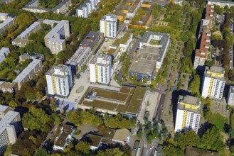 Mümmelmannsberg, large housing estate, apartment block, cooperative, social housing, Billstedt,