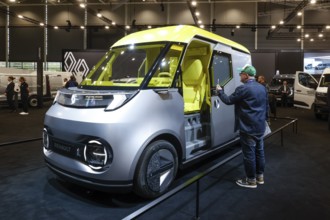 Renault Estafette Concept electric delivery van, IAA Transportation trade fair Hanover, Hanover,