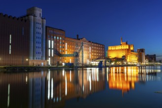 The Inner Harbour, Duisburg, North Rhine-Westphalia, Germany, Europe