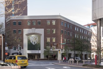 Building of Wake Forest University in Charlotte, North Carolina, USA, North America