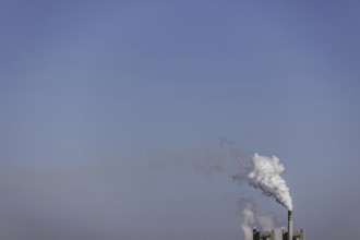 Schkopau coal-fired power station, photographed from Merseburg, 28/08/2024