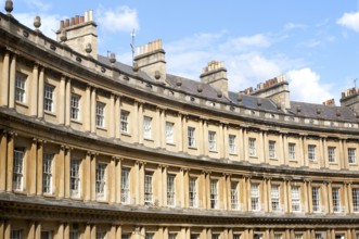 The King's Circus architect John Wood the Elder and Younger built between 1754 and 1768, Bath,