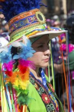 Political rally march on Columbus Day, Fiesta Nacional de España, October 12 2017, Madrid, Spain,