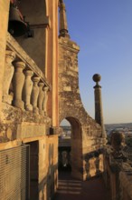 Detail of architecture of tower at the Great Mosque, Cordoba, Spain, Europe