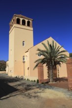 Church at Rodalquilar, Cabo de Gata natural park, Almeria, Spain, Europe