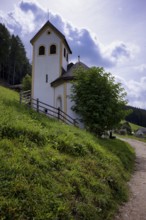 Taser Chapel, mountain chapel, Scena, Scena, South Tyrol, Autonomous Province of Bolzano, Italy,