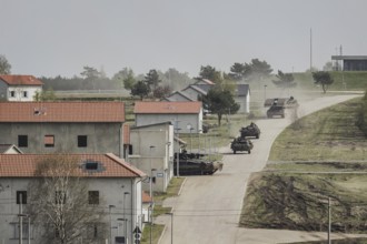 Bundeswehr exercise with armed forces from Norway and the Czech Republic during the 'Wettiner