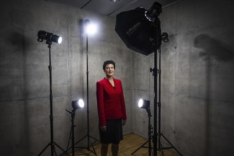 Sahra Wagenknecht is a member of the German Bundestag and founder of the BSW party, pictured here