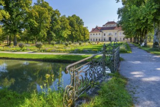 Garden parterre in front of Lustheim Palace in the Schleissheim Palace complex, Oberschleissheim