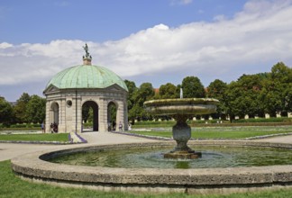 Europe, Germany, Bavaria, Munich, City, Hofgarten, Diana Temple, Europe