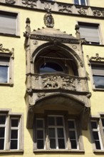 Europe, Germany, Bavaria, Munich, Old Town, Sendlinger Straße, old town houses, bay windows, facade