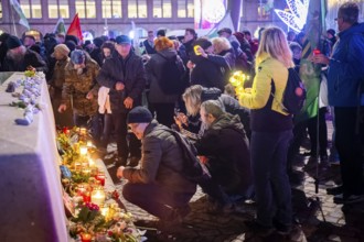 To mark 13 February and the destruction of Dresden in the Second World War, the small right-wing