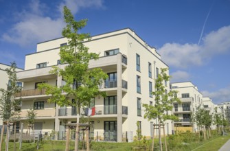 New BUWOG apartment building, Insel Gartenfeld, Heinrich-Hertz-Straße, Haselhorst, Spandau, Berlin,