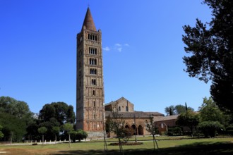 Pomposa, Abbatia Sanctae Mariae Pomposae, former abbey of the Benedictine order at the mouth of the