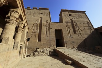 Temple of Isis, Temple of Isis of Philae on the island of Agilkia, Temple of Isis, part of the