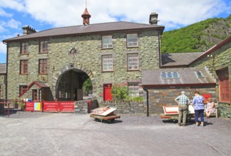 National slate museum, Llanberis, Gwynedd, Snowdonia, north Wales, UK