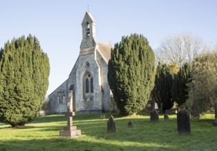 Village parish church Saint Mary Magdalene, Woodborough, Wiltshire, England, UK