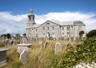 Georgian architecture of Saint George church, Isle of Portland, Dorset, England, UK