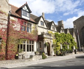 The Old Bell hotel Malmesbury, Wiltshire, England, UK reputedly England's oldest hotel hotel