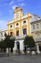 Nineteenth century Town hall Ayuntamiento building, Merida, Extremadura, Spain, Europe