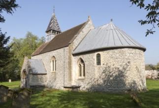 Church of Saint Peter, Manningford Bruce, Wiltshire, England, UK