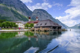 St. Bartholomä am Königssee, Berchtesgadener Land, Upper Bavaria, Bavaria, Germany, Europe