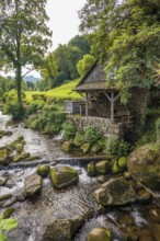 Historic mill, Mühlenweg, Ottenhöfen, Ortenau, Black Forest, Baden-Württemberg, Germany, Europe