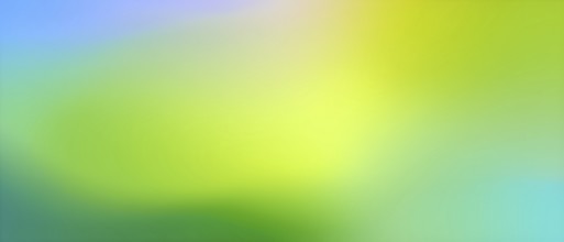 Abstract gradient blur with shades of green, yellow and blue, creating a smooth and calming