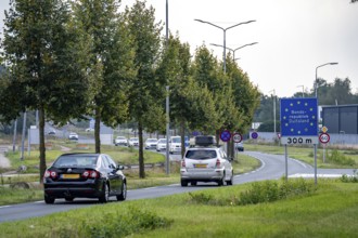 The so-called Green Border, at the former border crossing Schwanenhaus, between Germany and the