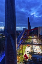 The ice rink at the Zollverein coking plant, Zollverein Coal Mine Industrial Complex World Heritage