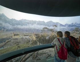 Tyrol Panorama, 1000 square metre painting on the Tyroleans' fight for freedom at Bergisel,