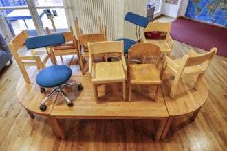 Closed daycare centre during the lockdown, Berlin, DEU, 24.01.2021