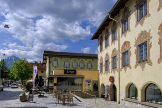 Lüftlmalerei, Reutte, Tyrol, Austria, Europe